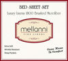 Picture of Mellanni Bed Sheet Set - Brushed Microfiber 1800 Bedding - Wrinkle, Fade, Stain Resistant - 4 Piece (Cal King, Coral)