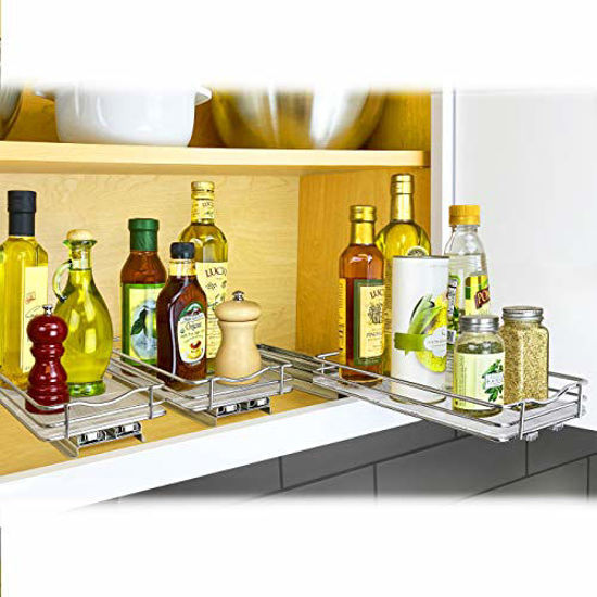 GetUSCart- Lynk Professional Slide Out Spice Rack Upper Cabinet ...