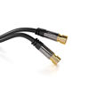 Picture of KabelDirekt - Digital Coaxial Audio Video Cable - 3 feet (Satellite Cable Connectors, Male F Connector Pin, Coax Cables for Satellite Television - Pro Series)