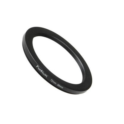 Picture of Fotodiox Metal Step Down Ring, Anodized Black Metal 72mm-58mm, 72-58 mm