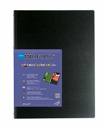 Picture of ProFolio by Itoya, Art Profolio Advantage, 24 Sheets Presentation Book - Portrait, 8.5 x 11 Inches