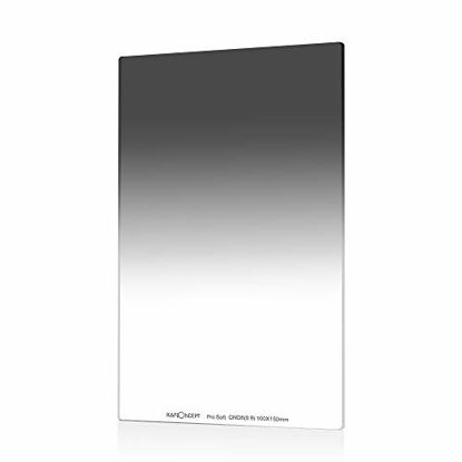 Picture of K&F Concept 100X150mm Soft Grad ND8 Square Neutral Density Filter 3 Stops Multi Coated Compatible with Cokin Z Holder
