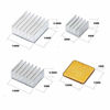 Picture of 30 PCS Raspberry Pi 4 Heatsink Kit with Thermal Conductive Adhesive Tape, Aluminum Heat Sink Cooler and Copper Heatsink for Raspberry Pi B B+ 2/3/4