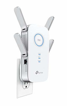 Picture of TP-Link AC2600 WiFi Extender(RE650), Up to 2600Mbps, Dual Band WiFi Range Extender, Gigabit port, Internet Booster, Repeater, Access Point,4x4 MU-MIMO