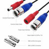 Picture of ZOSI 4 Pack 100ft (30 Meters) 2-in-1 Video Power Cable, BNC Extension Surveillance Camera Cables for Video Security Systems (Included 4X BNC Connectors and 4X RCA Adapters)