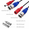 Picture of ZOSI 4 Pack 100ft (30 Meters) 2-in-1 Video Power Cable, BNC Extension Surveillance Camera Cables for Video Security Systems (Included 4X BNC Connectors and 4X RCA Adapters)