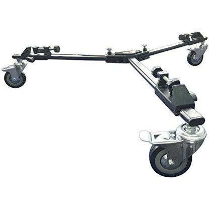 Picture of Vidpro PD-1 Professional Tripod Dolly Heavy-Duty with Locking Wheels and Carry Case