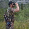 Picture of Slicker Bino Bandit - Blocks Glare, Improves Visual Acuity and Reduces Eye Fatigue. FITS All Binoculars. (Stealth Tan)