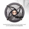Picture of Cooler Master i71C RGB for Intel CPU Air Cooler, Anodized Black Aluminum Fins, Copper Insert, MF120 RGB Fan, RGB Lighting for Intel LGA1151