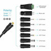 Picture of Belker 12W 3V 4.5V 5V 6V 7.5V 9V 12V Adjustable Voltage Universal AC/DC Adapter Power Supply for Household Electronics - 1A Max. [BN]
