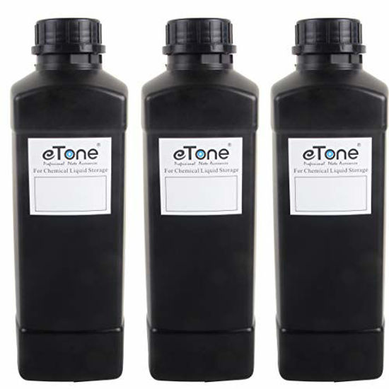Picture of 3X 1000ml Darkroom Chemical Storage Bottles Film Photo Developing Processing 1L