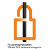 Picture of WD 1TB My Passport Portable External Hard Drive, Black - WDBYVG0010BBK-WESN