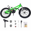 Picture of RoyalBaby Kids Bike Boys Girls Freestyle BMX Bicycle With Kickstand Gifts for Children Bikes 18 Inch Green