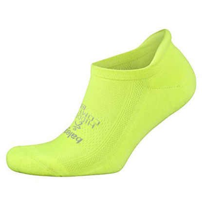 Picture of Balega Hidden Comfort No-Show Running Socks for Men and Women (1 Pair), Zest Lemon, Small