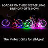 Picture of Activ Life LED Bike Wheel Lights (1 Tire, Purple) Top Birthday Presents for Girls 3 Year Old + Teens & Women. Best Unique 2020 Xmas Ideas for Her, Wife, Mom, Friend, Sister, Girlfriend and Aunts
