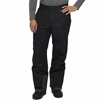 Picture of Arctix Men's Essential Snow Pants, Black/Charcoal, 3X-Large (48-50W 32L)