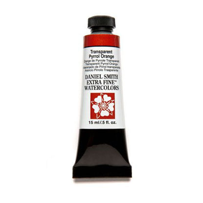 Picture of DANIEL SMITH Extra Fine Watercolor 15ml Paint Tube, Transparent Pyrrol Orange