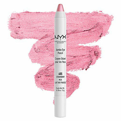 Picture of NYX PROFESSIONAL MAKEUP Jumbo Eyeliner Pencil - Strawberry Milk (Pearly Pink)