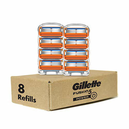 Picture of Gillette Fusion Power Men's Razor Blades - 8 Refills
