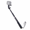 Picture of Smatree Extendable Aluminum Selfie Stick/Monopod Compatible for GoPro Max/Hero 9/8/7/6/5/4/3+/GOPRO Hero(2018)/AKASO GeekPro SJCAM SJ4000 SJ5000 Xiaomi Yi Camera Action Camera