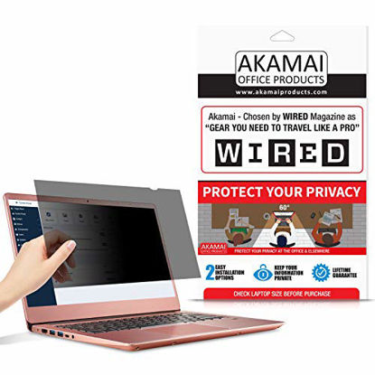 Picture of 14 inch Akamai Computer Privacy Screen (16:9) - Blue Light Screen Protector - Laptop Anti Glare Screen Protector