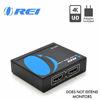 Picture of 4K 1 in 2 Out by OREI - Ultra HD @ 30 Hz 1x2 Ver. 1.4 HDCP, Power HDMI Supports 3D Full HD 1080P for Xbox, PS4 PS3 Fire Stick Blu Ray Apple TV HDTV - Adapter Included