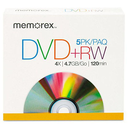 Picture of Memorex Products - DVD+RW, w/ Jewel Case, 4.7GB 5/PK