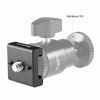 Picture of SMALLRIG Cold Shoe Mount Adapter Bracket Hot Shoe with 1/4" Thread for Camera Cage Flash LED Moniter, Pack of 2-2060