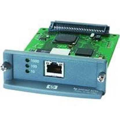 Picture of HP Jetdirect 625N Ethernet Print Server. Internal Eio Compatible. Gigabit, Fas