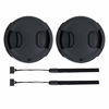 Picture of 55mm Front Lens Cap Cover with Deluxe Cap Keeper for Nikon D3400 D3500 D5600 D7500 with Kit Lens AF-P 18-55mm for Sony A7 A7 II A7 III with Kit Lens FE 28-70mm and More Lenses with 55mm Filter Thread