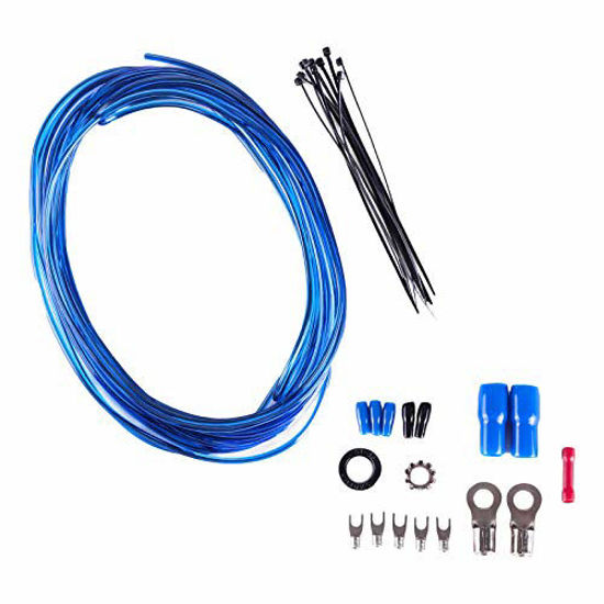 GetUSCart Skar Audio 4 Gauge CCA Complete Amplifier Installation