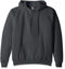 Picture of Hanes Men's Pullover Ecosmart Fleece Hooded Sweatshirt, Charcoal Heather, 3XL