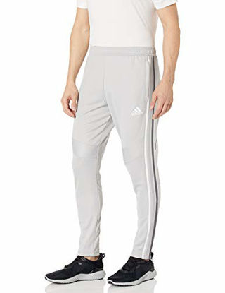 Picture of adidas Men's Tiro 19 Training Pants, Grey/White/Light Granite/Grey, Small