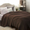 Picture of Bedsure Fleece Blanket Throw Size Brown Lightweight Super Soft Cozy Luxury Bed Blanket Microfiber