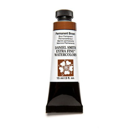 Picture of DANIEL SMITH Extra Fine Watercolor Paint, 15ml Tube, Permanent Brown, 284600068