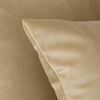 Picture of MIULEE Pack of 2 Velvet Soft Solid Decorative Square Throw Pillow Covers Set Cushion Case for Sofa Bedroom Car 16 x 16 Inch 40 x 40 cm Khaki
