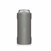 Picture of BrüMate Hopsulator Slim Double-walled Stainless Steel Insulated Can Cooler for 12 Oz Slim Cans (Matte Gray)