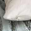 Picture of MIULEE Pack of 2 Velvet Pillow Covers Decorative Square Pillowcase Soft Solid Cushion Case for Sofa Bedroom Car 26 x 26 Inch Cream White