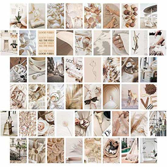 GetUSCart- Neutral Wall Collage Kit Aesthetic Pictures, Aesthetic