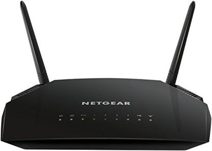 Picture of NETGEAR WiFi Router (R6230) - AC1200 Dual Band Wireless Speed (up to 1200 Mbps) | Up to 1200 sq ft Coverage & 20 Devices | 4 x 1G Ethernet and 1 x 2.0 USB ports