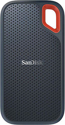 Picture of SanDisk 1TB Extreme Portable External SSD - Up to 550MB/s - USB-C, USB 3.1 - SDSSDE60-1T00-G25