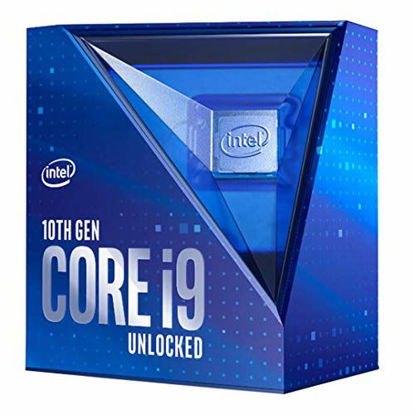 Picture of Intel Core i9-10850K Desktop Processor 10 Cores up to 5.2 GHz Unlocked LGA1200 (Intel 400 Series chipset) 125W