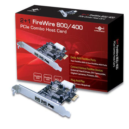 Picture of Vantec 2+1 FireWire 800/400 PCIe Combo Host Card (UGT-FW210)