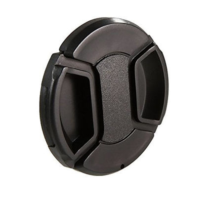 Picture of CamDesign 62MM Snap-On Front Lens Cap/Cover Compatible with Canon, Nikon, Sony, Pentax all DSLR lenses
