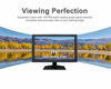 Picture of SVD 18.5-inch Ultrathin Professional Security Monitor, LCD Color Screen with VGA, BNC Input, HDMI, USB Video Inputs, for CCTV DVR Home Office Surveillance Security System, Black