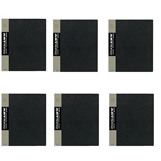 Picture of Pack Of 6 Itoya Art Profolio 8.5 x 11 Presentation Photo Album Book IA-12-8 - 24 Sleeves/48 Views