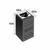Picture of RJ45 Coupler, in Line Coupler Cat7/Cat6/Cat5e Ethernet Cable Extender Adapter Female to Female (6 Pack Black)
