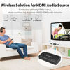 Picture of Avantree Audikast Plus Bluetooth 5.0 Transmitter for TV PC with Volume Control, aptX Low Latency Wireless Audio Adapter for 2 Headphones (Optical, Aux, RCA, USB) 100ft Long Range (No Receiver Mode)