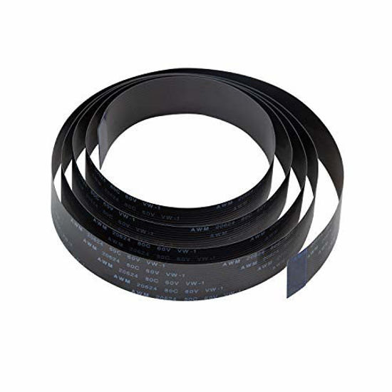 Picture of Pi Camera Cable, Arducam Octoprint Octopi Webcam, Monitor 3D Printer, 3.28FT/100CM Long Extension Flex Ribbon Cable for Raspberry Pi, Black