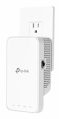Picture of TP-Link AC750 WiFi Extender (RE230), Covers Up to 1200 Sq.ft and 20 Devices, Dual Band WiFi Range Extender, WiFi Booster to Extend Range of WiFi Internet Connection, OneMesh Compatible